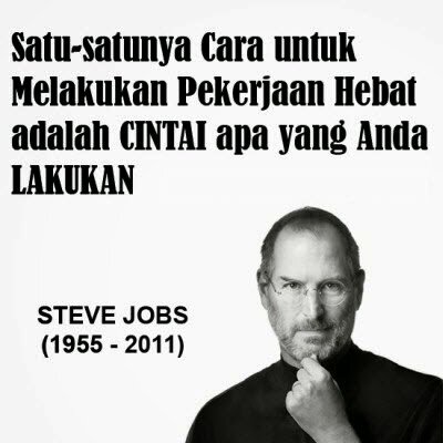 cintai pekerjaan anda